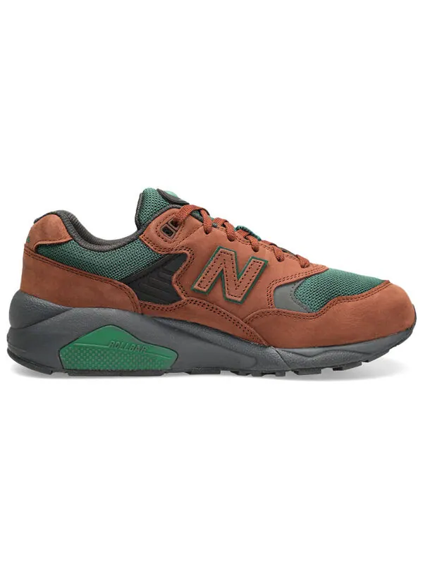 Кроссовки 580 New Balance — изображение 2 из 4, зеленый