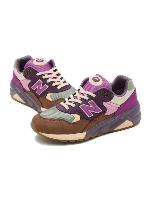 Кроссовки x size? 580 'purple plum' New Balance — изображение 3 из 4, фиолетовый