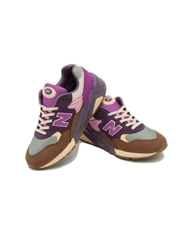 Кроссовки x size? 580 'purple plum' New Balance — изображение 4 из 4, фиолетовый