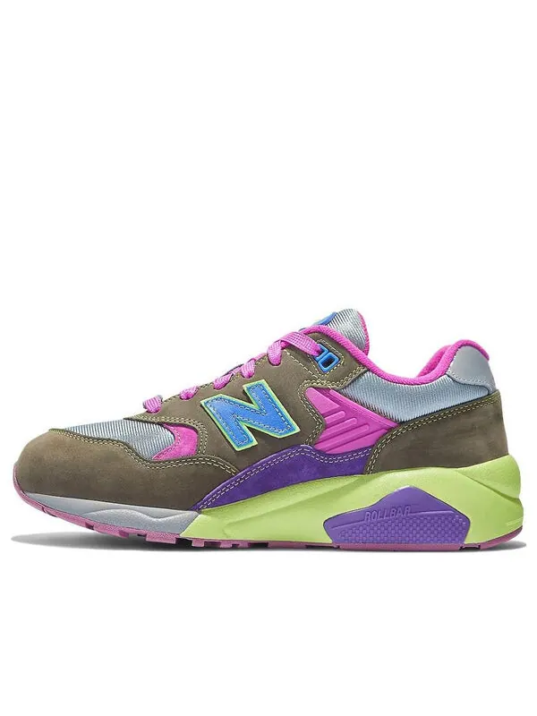 Кроссовки x Stray Rats 580 дань уважения 2007 году New Balance — изображение 1 из 4, розовый/зеленый