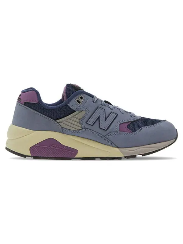 Кроссовки 580 New Balance — изображение 2 из 4, серый/темно-синий