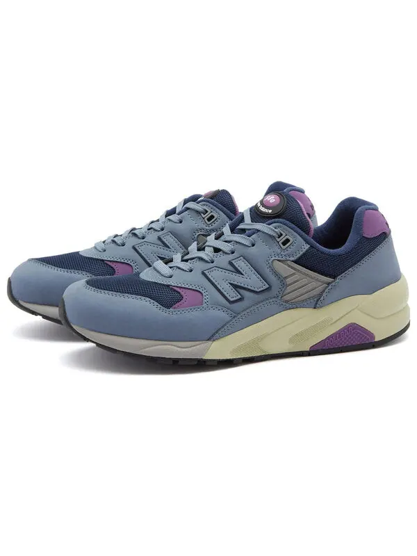 Кроссовки 580 New Balance — изображение 3 из 4, серый/темно-синий