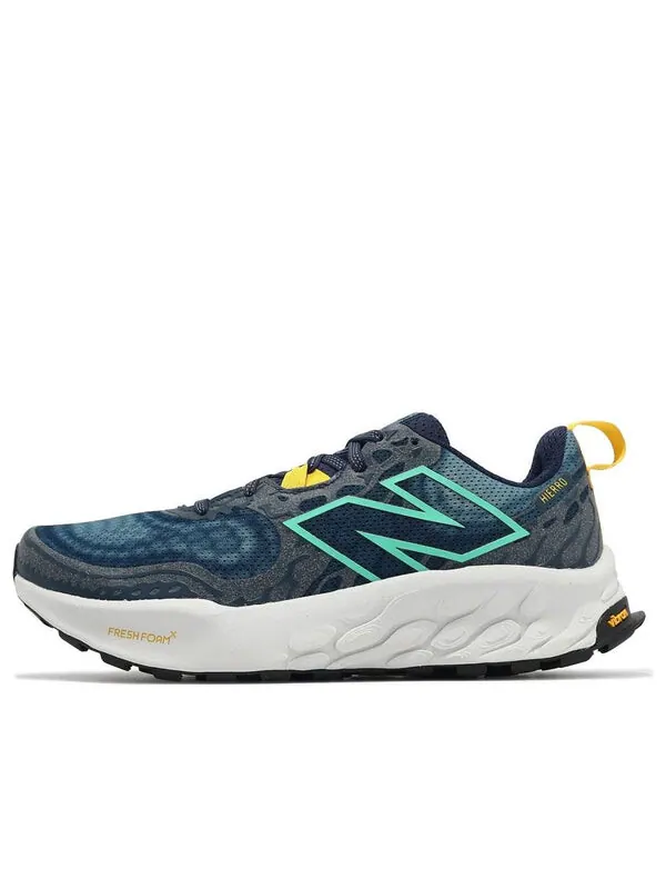 Кроссовки fresh foam x hierro v8 'navy quartz grey jade' New Balance — изображение 1 из 4, темно-синий//серый