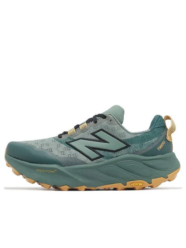 Кроссовки fresh foam x hierro v9 New Balance — изображение 1 из 4, зеленый