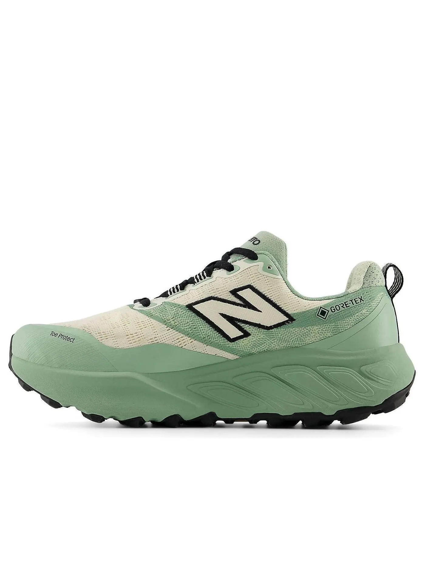 Кроссовки New Balance Fresh Foam X Hierro v9 GORE-TEX 'Mosaic Green Permafrost Black' — изображение 1 из 6, зеленый