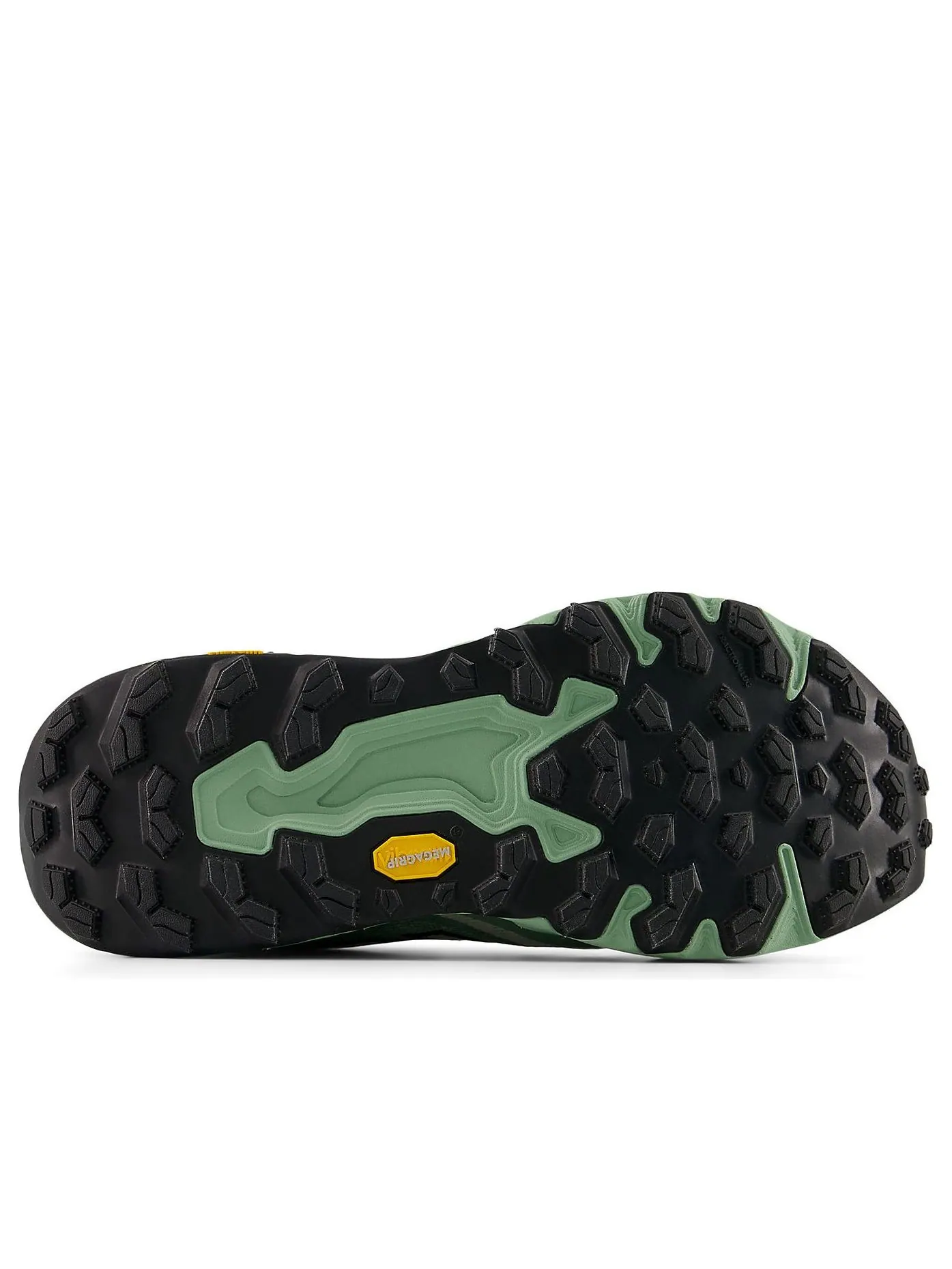 Кроссовки New Balance Fresh Foam X Hierro v9 GORE-TEX 'Mosaic Green Permafrost Black' — изображение 5 из 6, зеленый