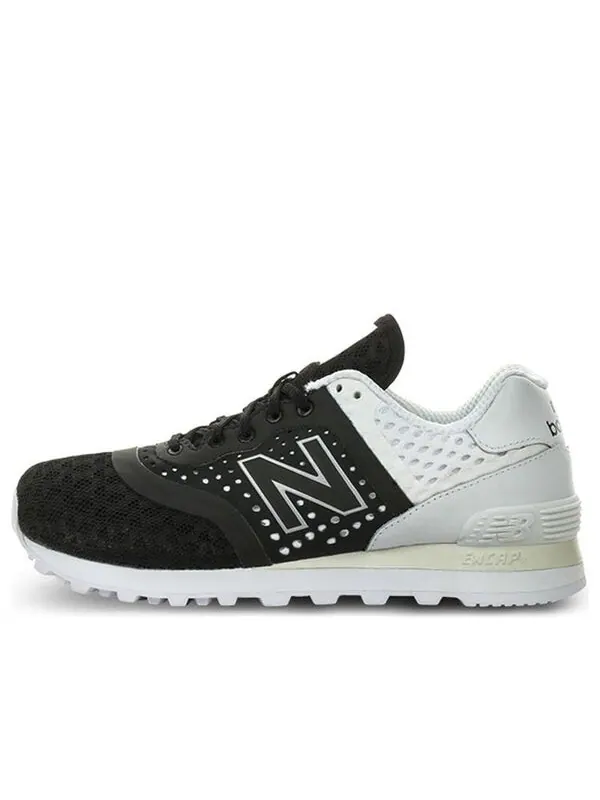 Кроссовки New Balance 574 Re Engineered — изображение 1 из 4, черный/белый