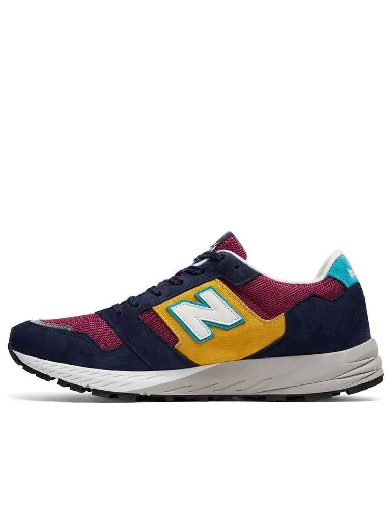 Беговые кроссовки New Balance 575 D-Wide Purple/Yellow — изображение 1 из 3, синий