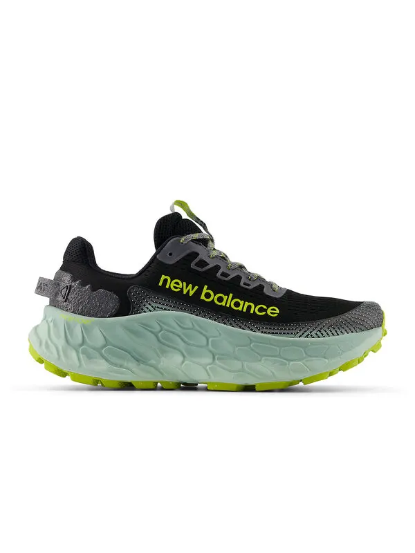 Кроссовки fresh foam x more trail v3 New Balance — изображение 2 из 4, черный/серый/зеленый
