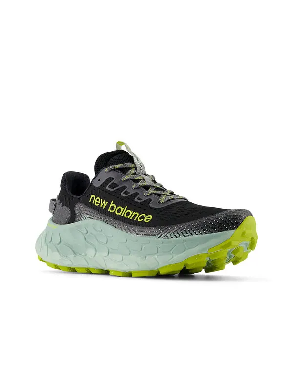 Кроссовки fresh foam x more trail v3 New Balance — изображение 3 из 4, черный/серый/зеленый