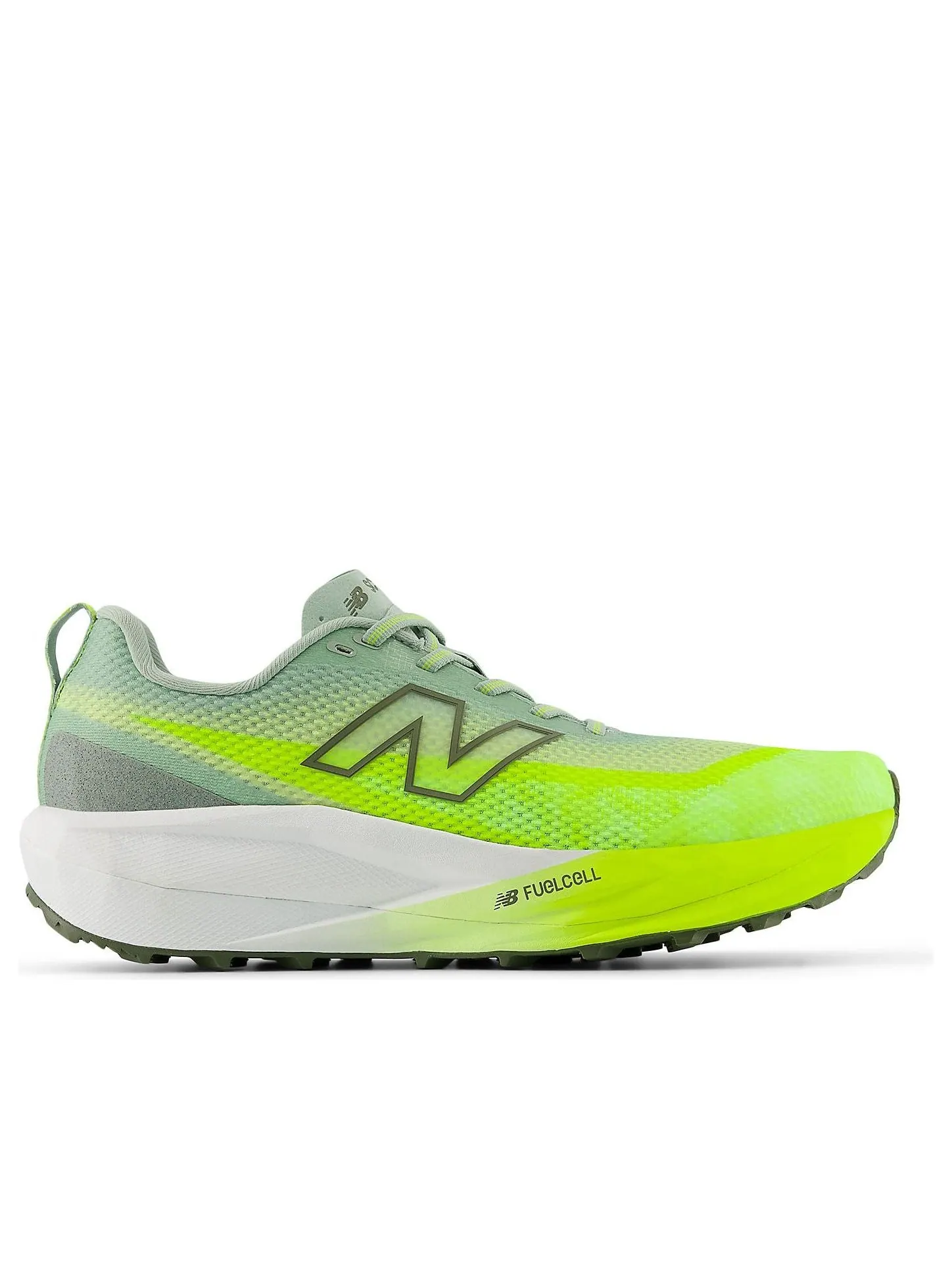 New Balance FuelCell SuperComp Trail v2 'Alkaline Green Dark Olivine' — изображение 2 из 6, зеленый/темный
