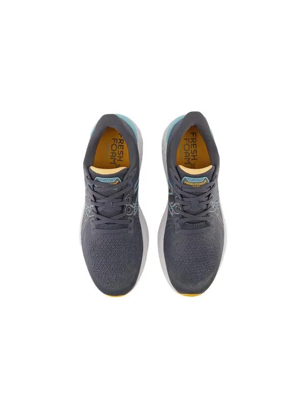 Кроссовки свежая пена x vongo v5 New Balance — изображение 4 из 4, серый/желтый/синий