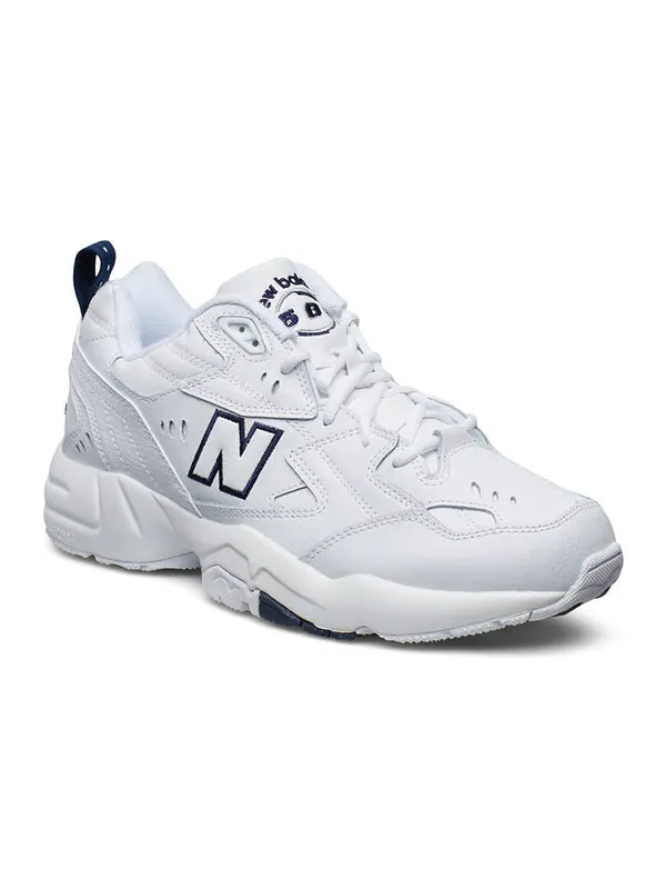 Кроссовки 608v1 New Balance — изображение 2 из 4, белый/синий