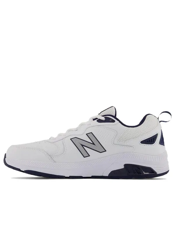 Кроссовки 857 New Balance — изображение 1 из 4, белый/темно-синий синий