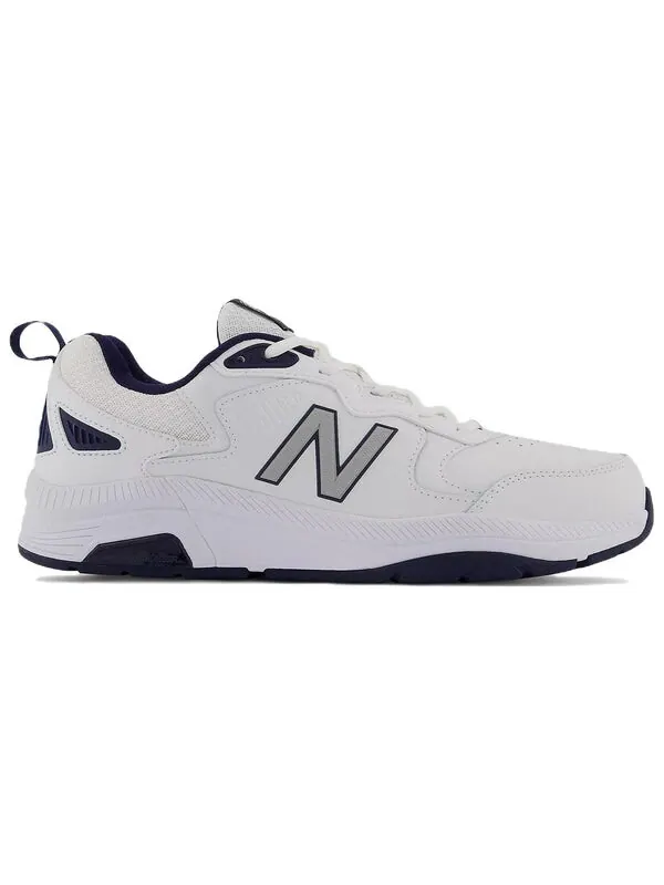 Кроссовки 857 New Balance — изображение 2 из 4, белый/темно-синий синий