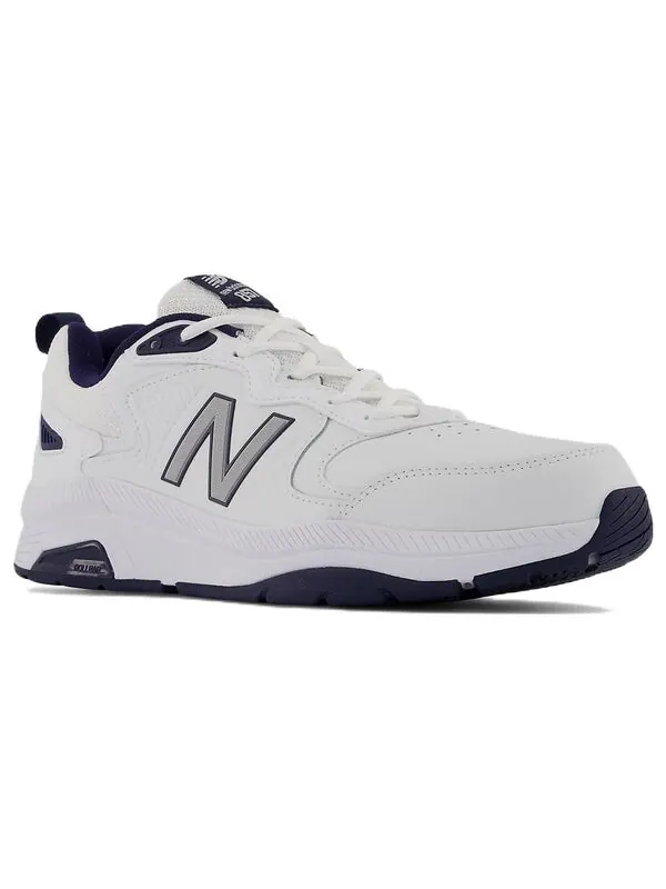 Кроссовки 857 New Balance — изображение 3 из 4, белый/темно-синий синий