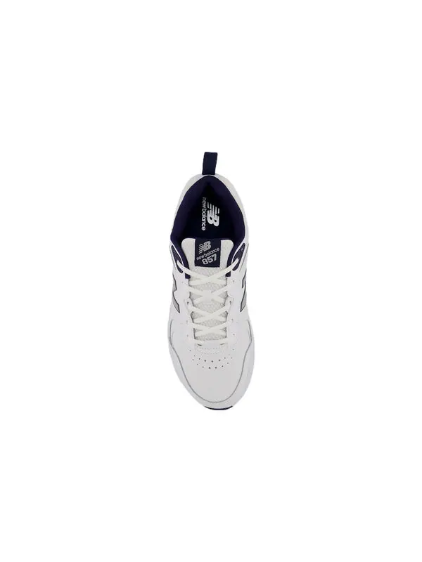 Кроссовки 857 New Balance — изображение 4 из 4, белый/темно-синий синий