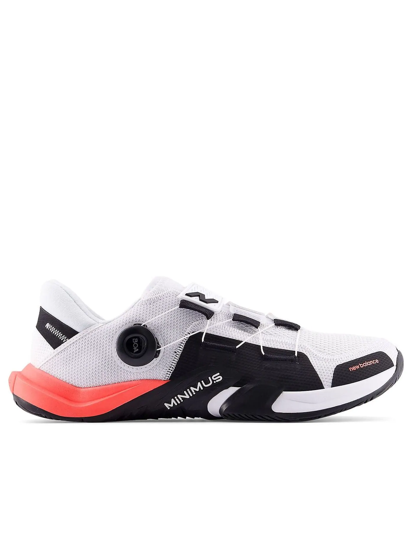 Кроссовки New Balance Minimus TR BOA v2 'White Black Urgent Red' — изображение 2 из 5, белый