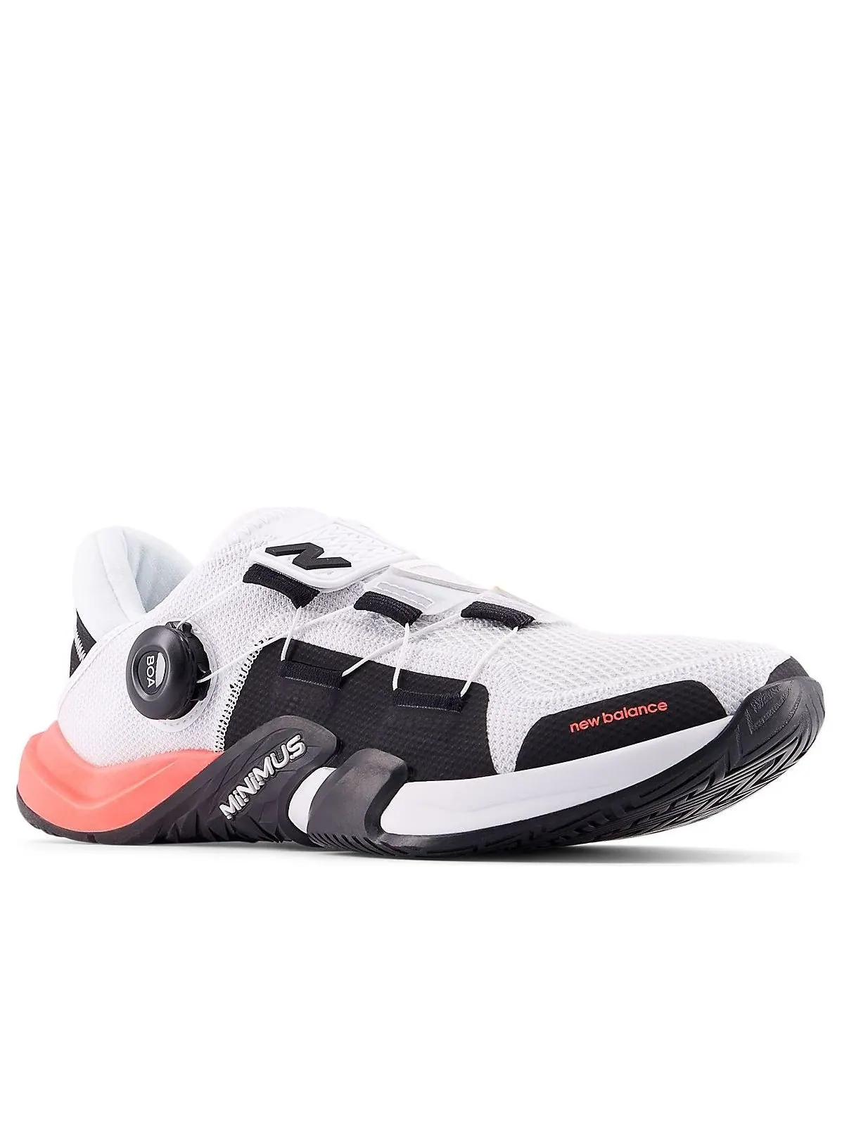 Кроссовки New Balance Minimus TR BOA v2 'White Black Urgent Red' — изображение 4 из 5, белый