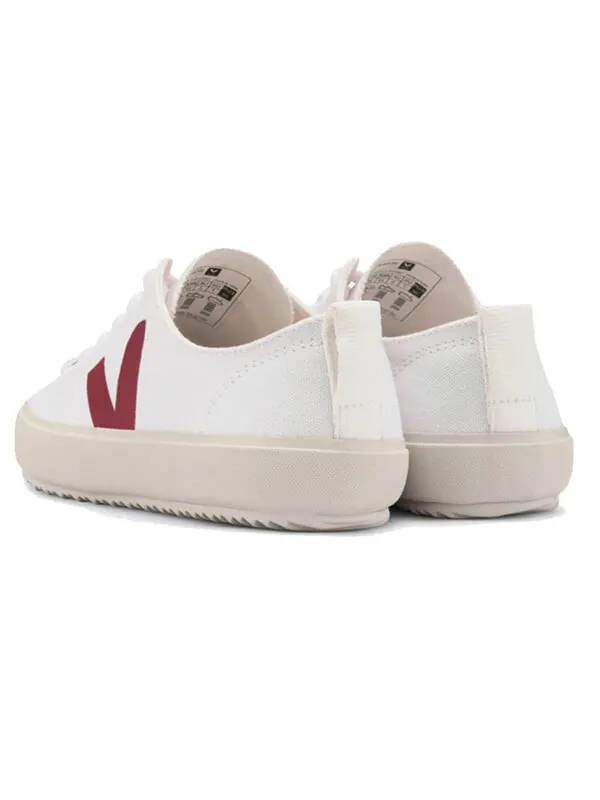 Кроссовки nova canvas 'white marsala' Veja — изображение 3 из 4, белый