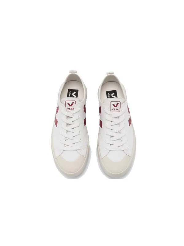Кроссовки nova canvas 'white marsala' Veja — изображение 4 из 4, белый
