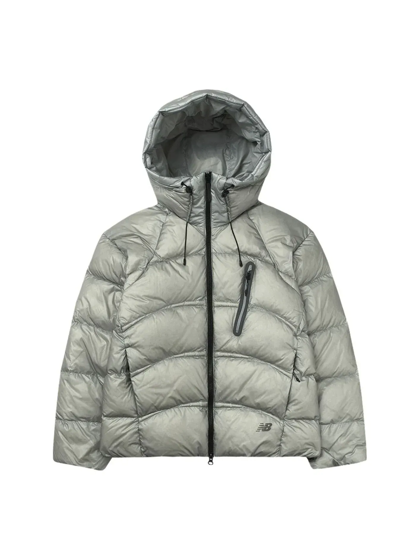 Кроссовки New Balance Flying 77 Superlight Hooded Heavy Goose Down, азиатский размер — изображение 1 из 2, серый
