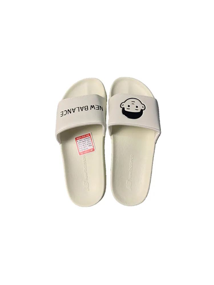 Шлепанцы New Balance x Noritake Unisex Sandals Beige — изображение 5 из 6, белый