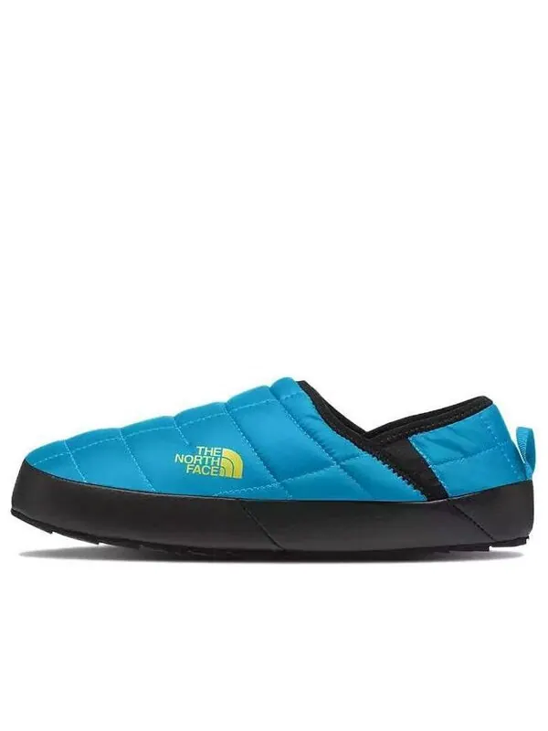 Кроссовки thermoball traction mule v 'blue' The North Face — изображение 1 из 4, синий/черный/желтый