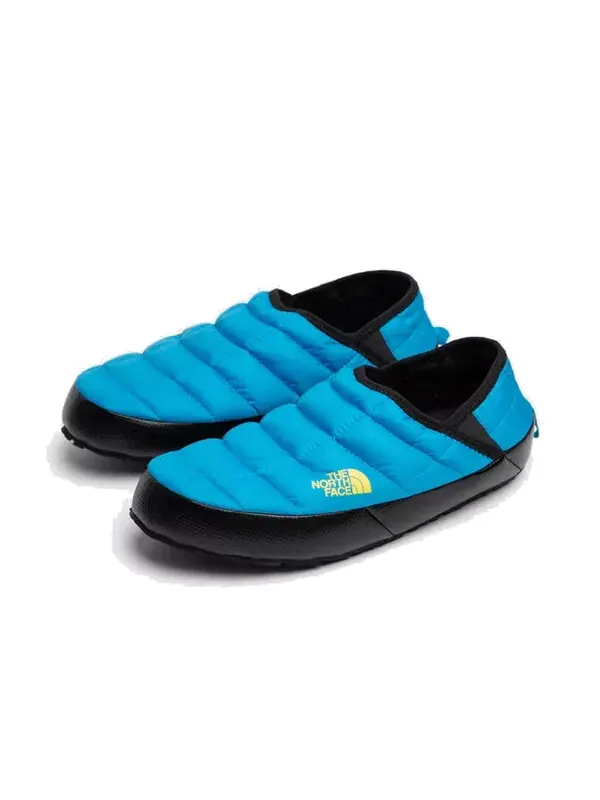 Кроссовки thermoball traction mule v 'blue' The North Face — изображение 2 из 4, синий/черный/желтый