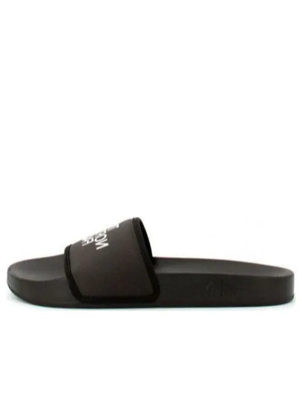 Тапочки base camp slide iii 'tnf black' The North Face — изображение 1 из 4, черный/белый