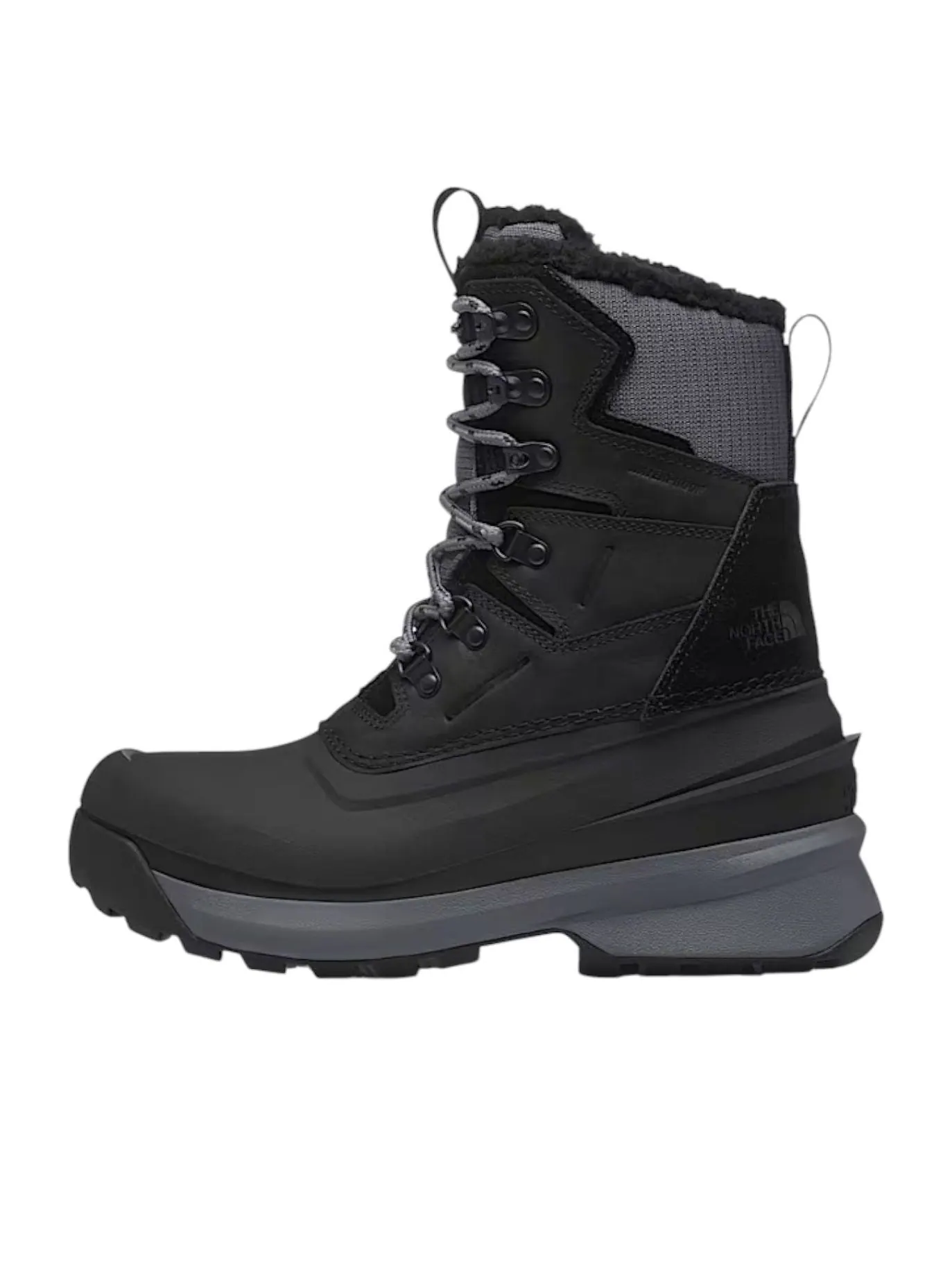 (WMNS) Водонепроницаемые ботинки The North Face Chilkat V 400 — изображение 1 из 4, черный/серый