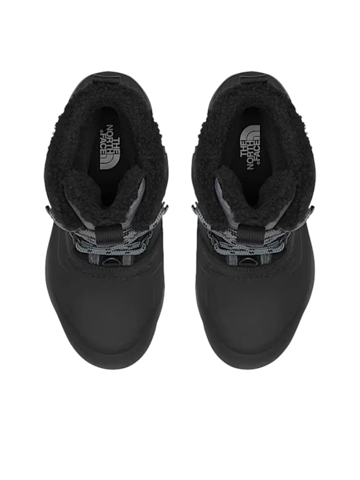 (WMNS) Водонепроницаемые ботинки The North Face Chilkat V 400 — изображение 2 из 4, черный/серый