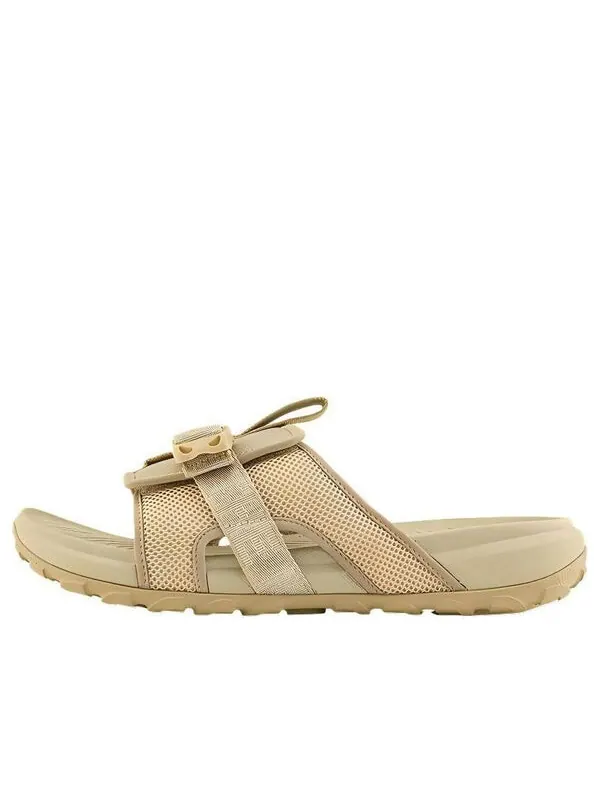 Тапочки explore camp slides 'gravel khaki stone' The North Face — изображение 1 из 4, бежевый/бежевый