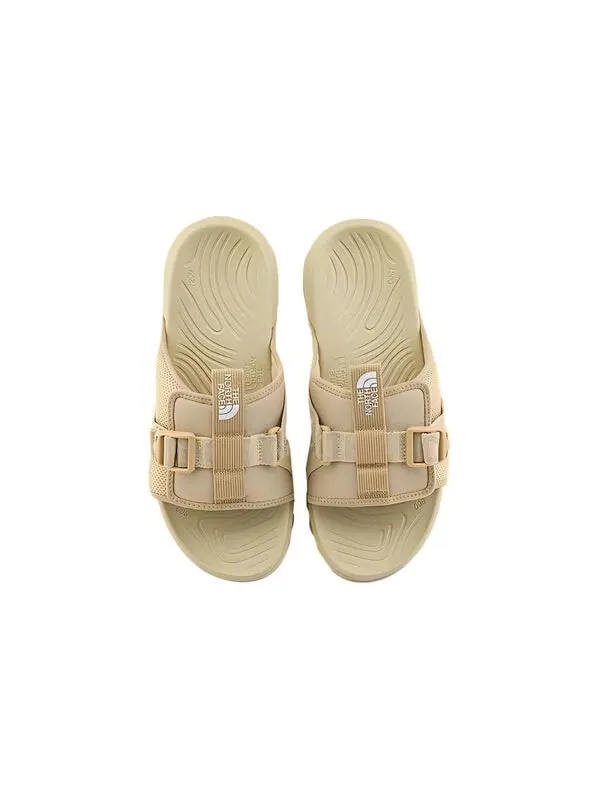 Тапочки explore camp slides 'gravel khaki stone' The North Face — изображение 3 из 4, бежевый/бежевый