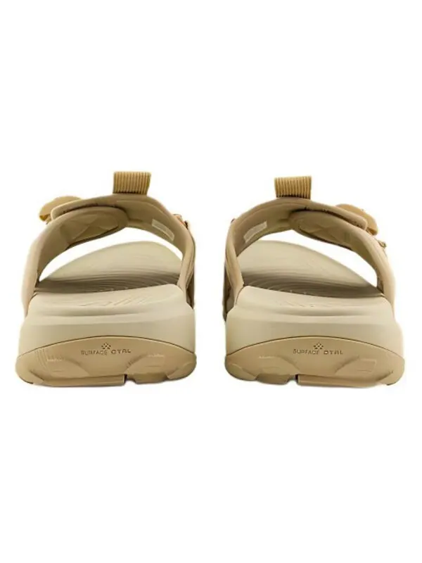 Тапочки explore camp slides 'gravel khaki stone' The North Face — изображение 4 из 4, бежевый/бежевый