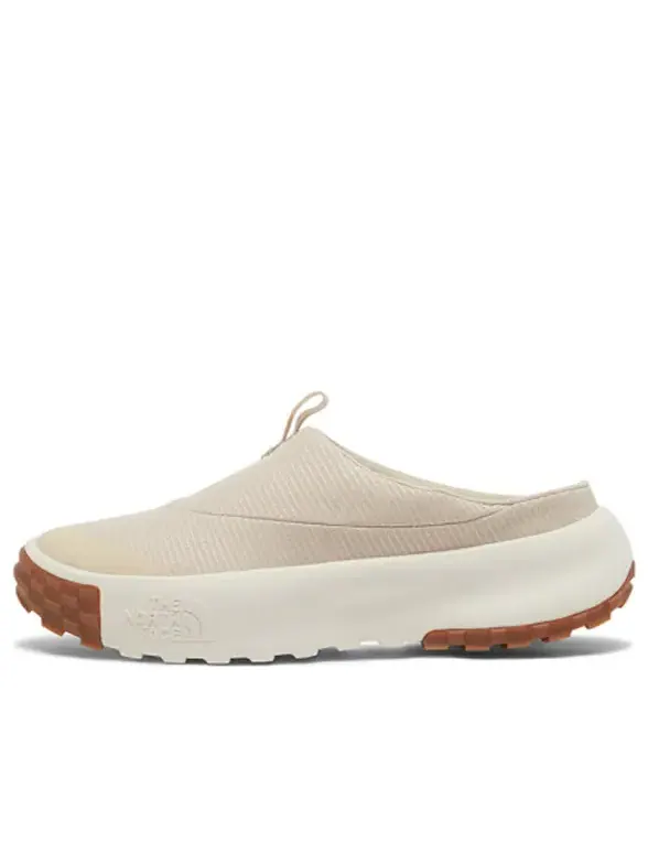 Тапочки never stop mules 'gravel white dune' The North Face — изображение 1 из 4, белый/коричневый