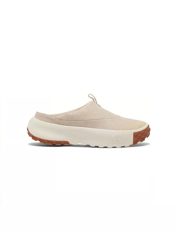Тапочки never stop mules 'gravel white dune' The North Face — изображение 2 из 4, белый/коричневый