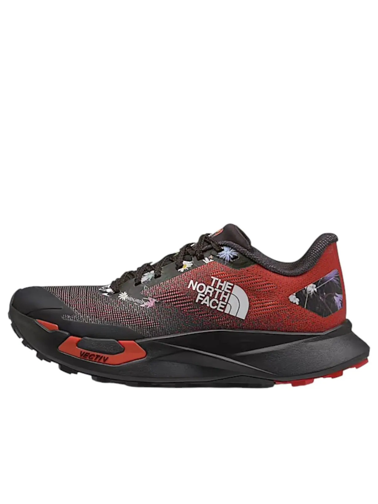 Кроссовки The North Face Vectiv Enduris 4 Race Edition 'Alpine Floral Print TNF Black' — изображение 1 из 4, черный