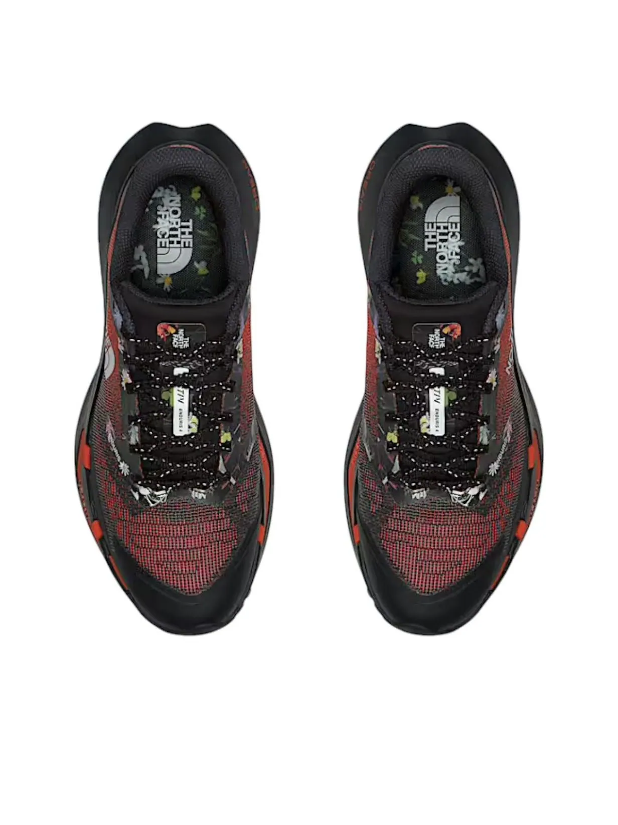 Кроссовки The North Face Vectiv Enduris 4 Race Edition 'Alpine Floral Print TNF Black' — изображение 2 из 4, черный