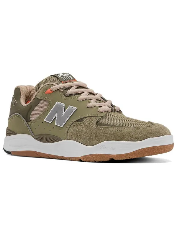 Кроссовки tiago lemos x numeric 1010 New Balance — изображение 3 из 4, зеленый/коричневый/серый