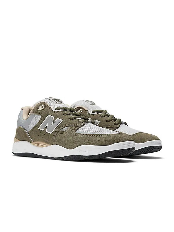 Кроссовки с цифрой 1010 New Balance — изображение 2 из 4, оливковый/серый