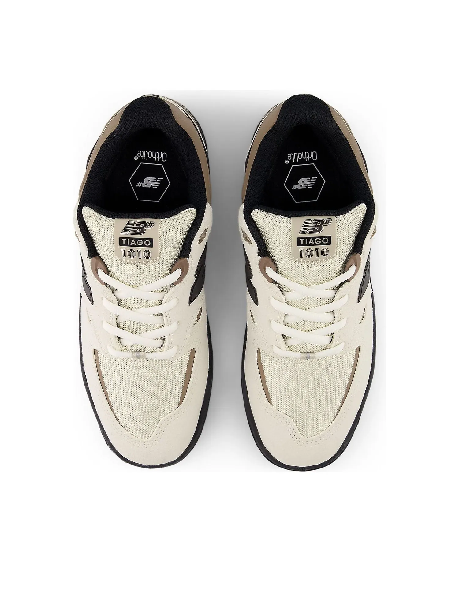 Кроссовки New Balance x Tiago Lemos 1010 'Linen Black' — изображение 2 из 6, коричневый