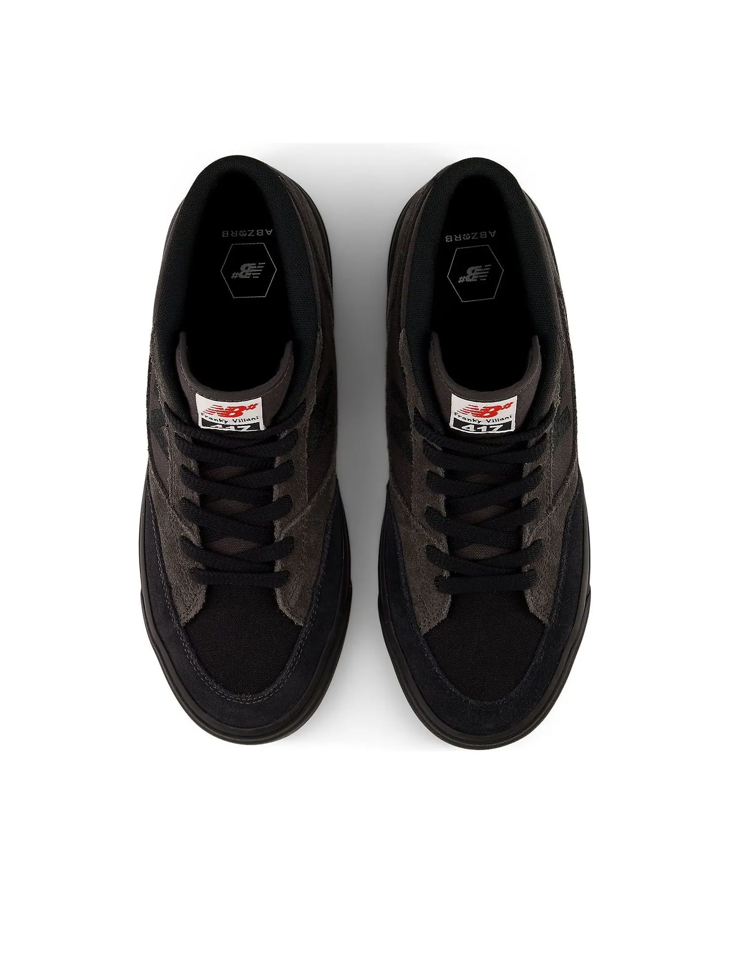Кроссовки New Balance 417 Franky Villani 'Black Cement' — изображение 3 из 6, черный
