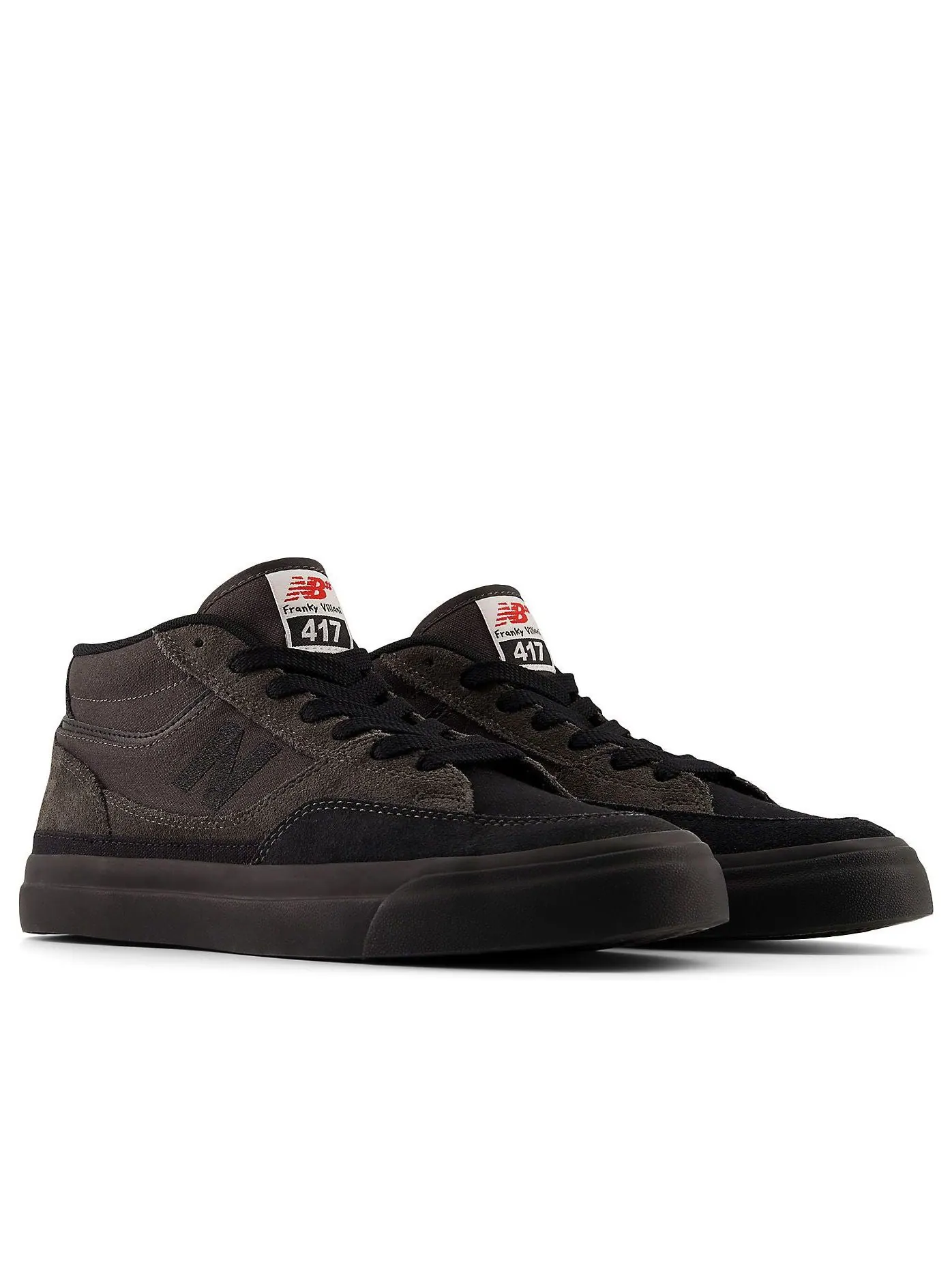 Кроссовки New Balance 417 Franky Villani 'Black Cement' — изображение 4 из 6, черный