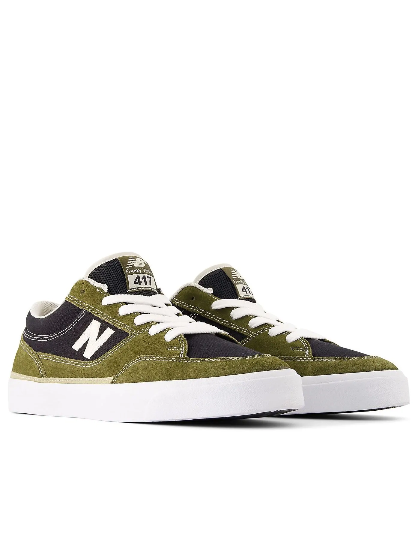 Кроссовки New Balance x Franky Villani 417 Low 'Woodland Black' — изображение 3 из 6, черный