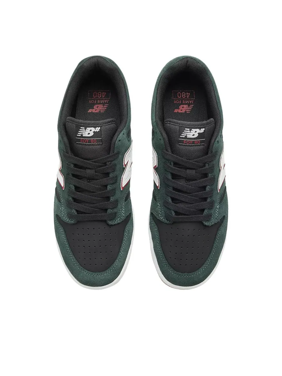 Кроссовки New Balance x Jamie Foy Numeric 480 'Green Black' — изображение 4 из 6, зеленый