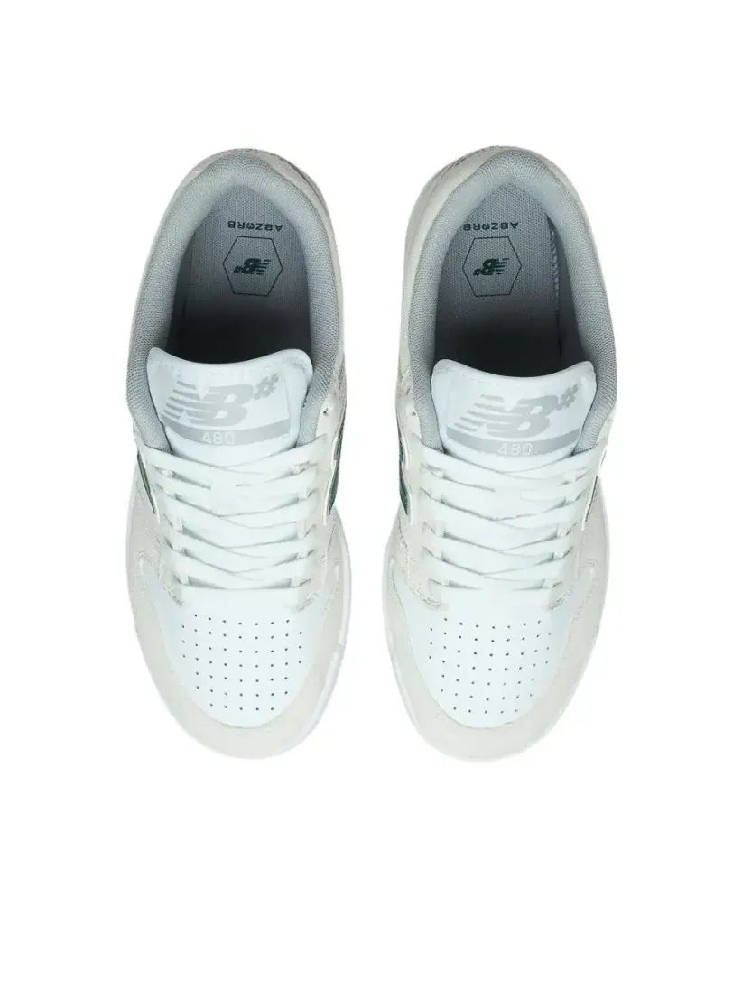 Кроссовки New Balance Numeric 480 'Sea Salt Vintage Teal' — изображение 2 из 3, белый