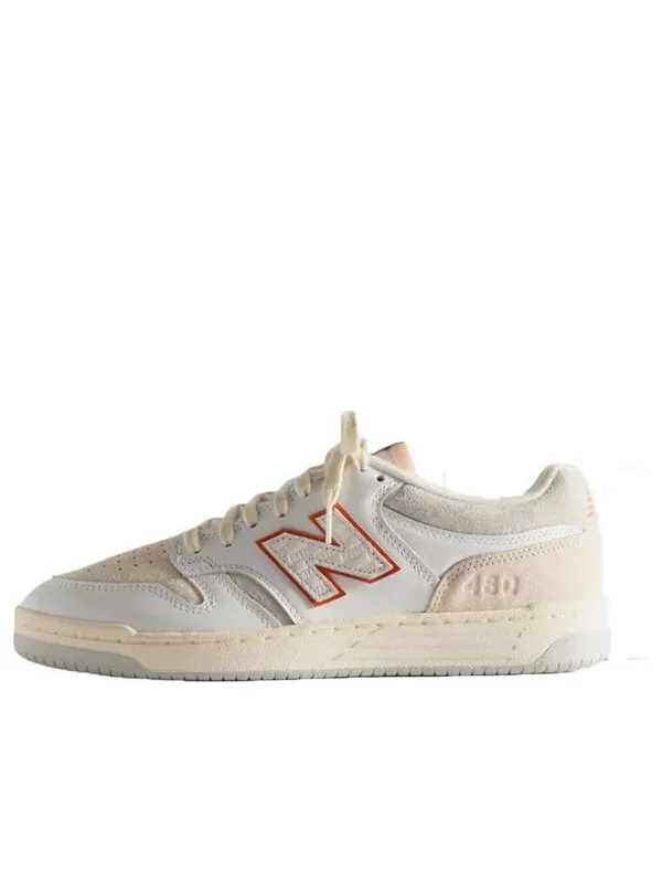 Кроссовки x kith 480 'madison square garden white orange' New Balance — изображение 1 из 4, белый/оранжевый