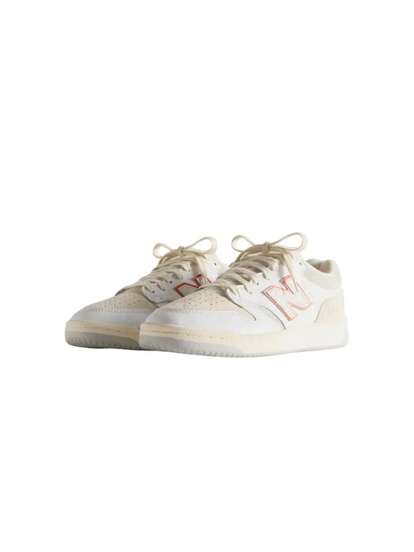 Кроссовки x kith 480 'madison square garden white orange' New Balance — изображение 2 из 4, белый/оранжевый