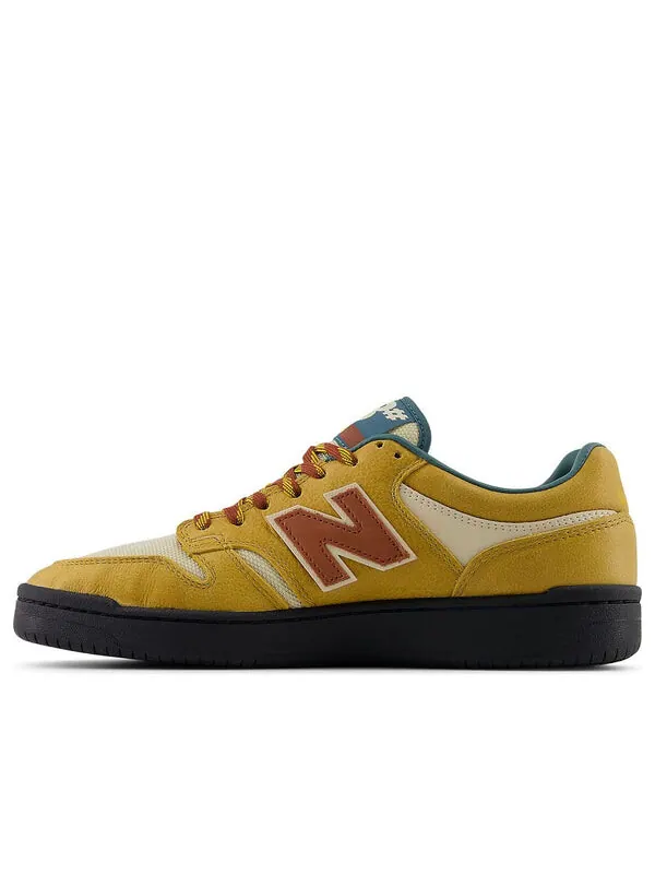 Кроссовки 480 'tan burgundy' New Balance — изображение 1 из 4, бежевый/бордовый